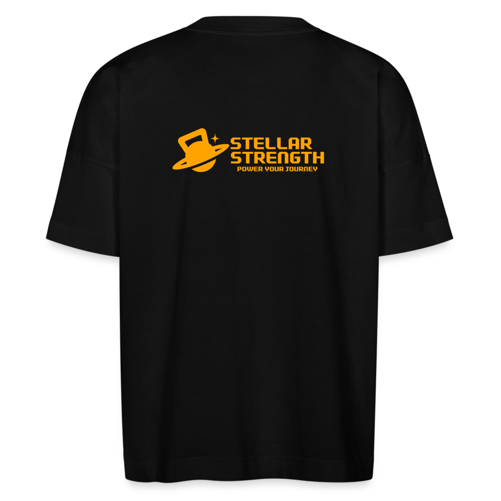 Stellar strength original oversize T-shirt orange - black