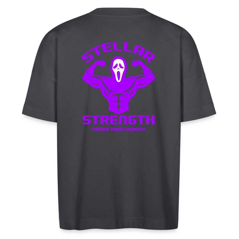 Stellar strength flex oversize womans T-shirt - indigo blue