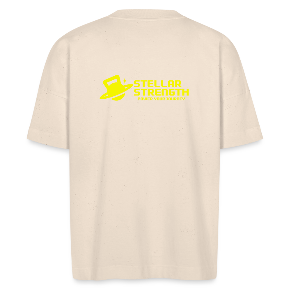 Stellar strength original oversize T-shirt yellow - natural raw