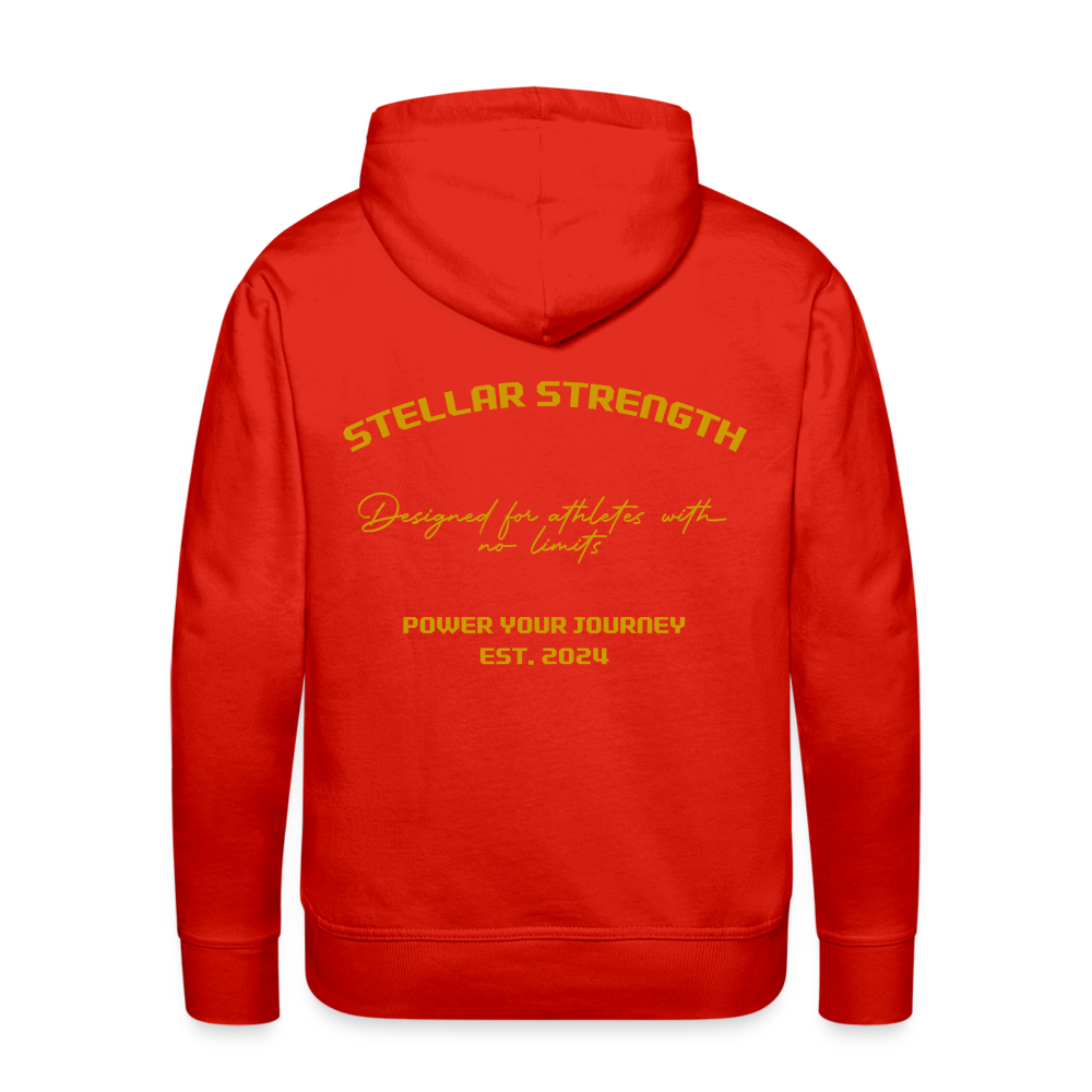 Men’s Platinum edition hoodie - red