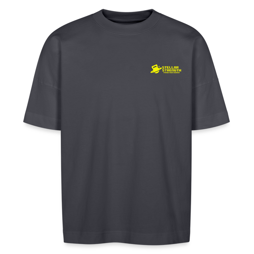 Stellar strength original oversize T-shirt yellow - indigo blue