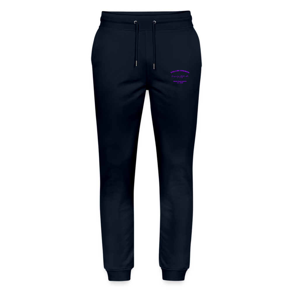 Stellar strength platinum edition joggers violet - navy
