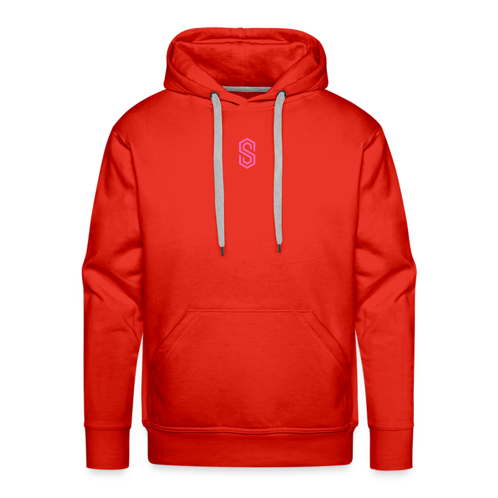 Men’s stellar fusion Premium Hoodie pink - red