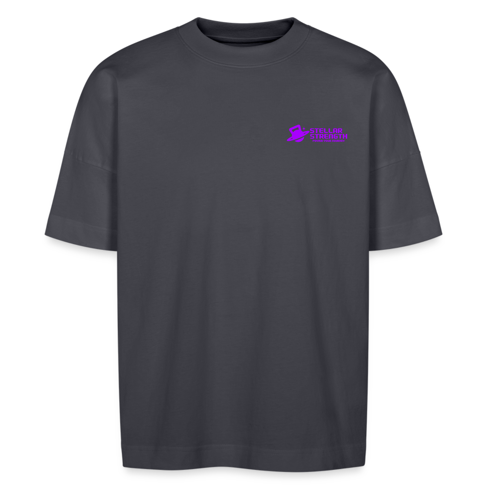 Stellar strength original oversize T-shirt violet - indigo blue