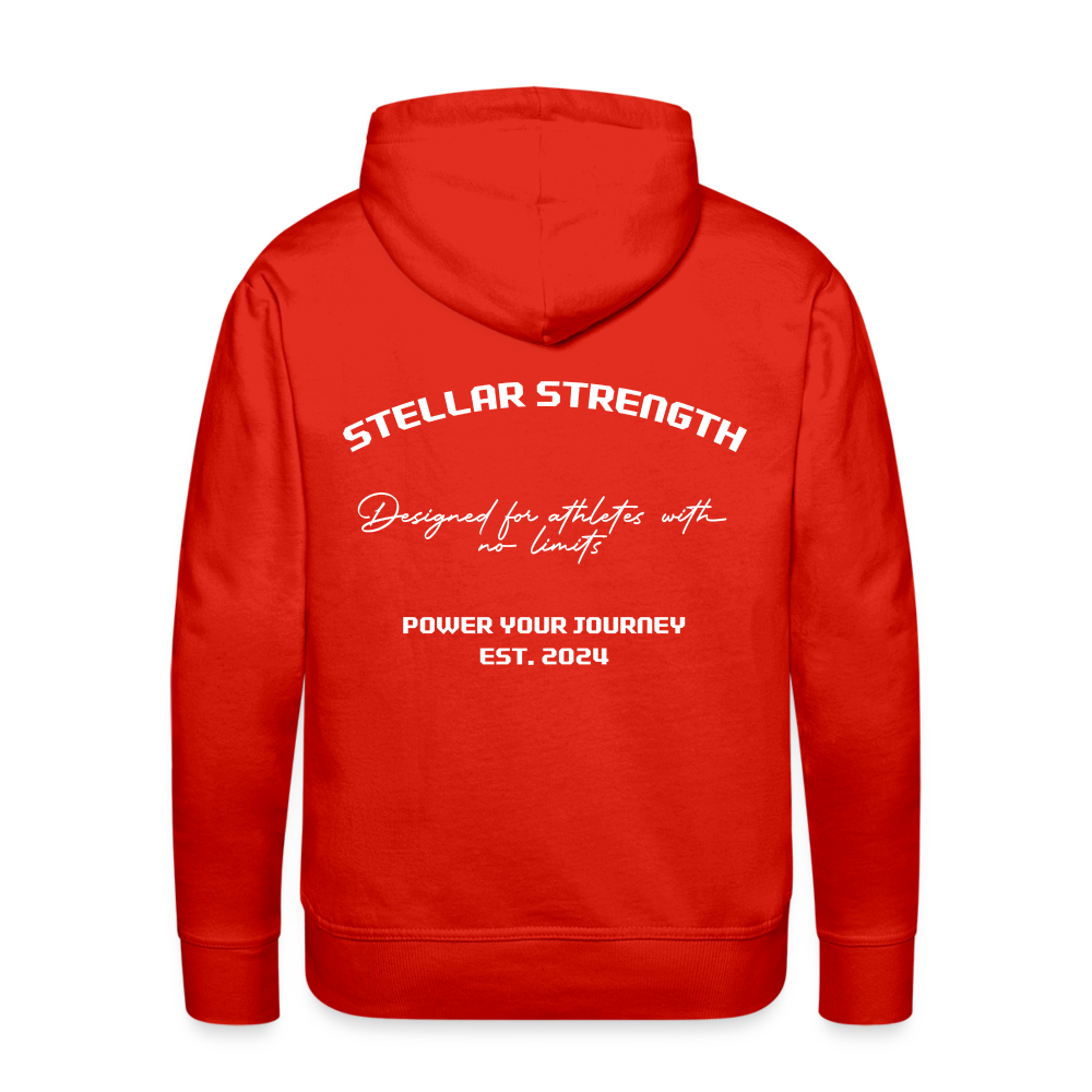 Men’s Platinum edition hoodie - red