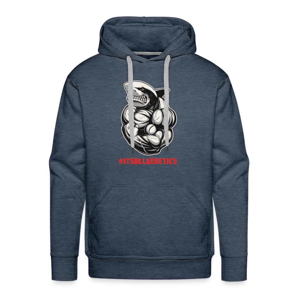 Men’s Premium Hoodie - heather denim
