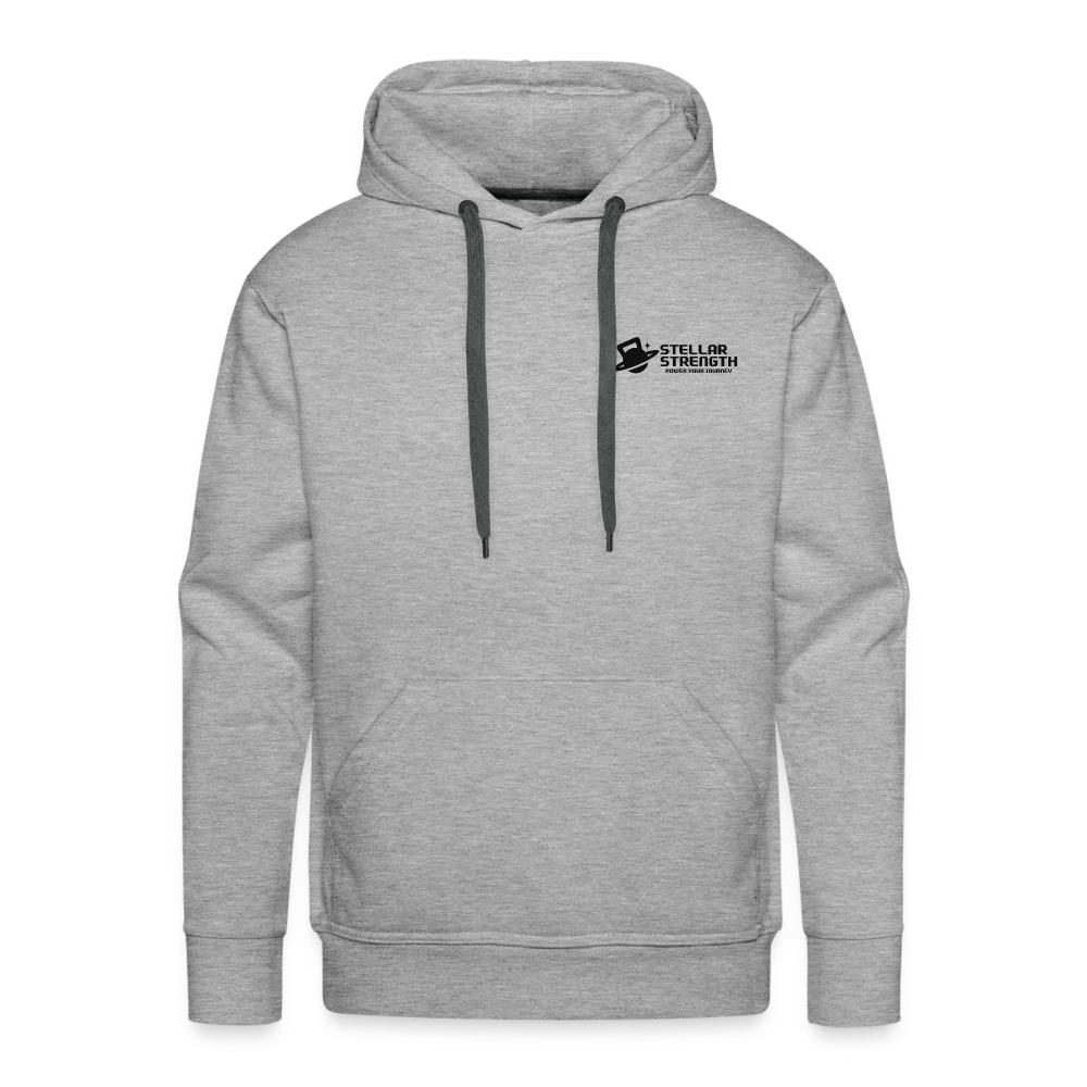 Men’s Platinum edition hoodie - heather grey