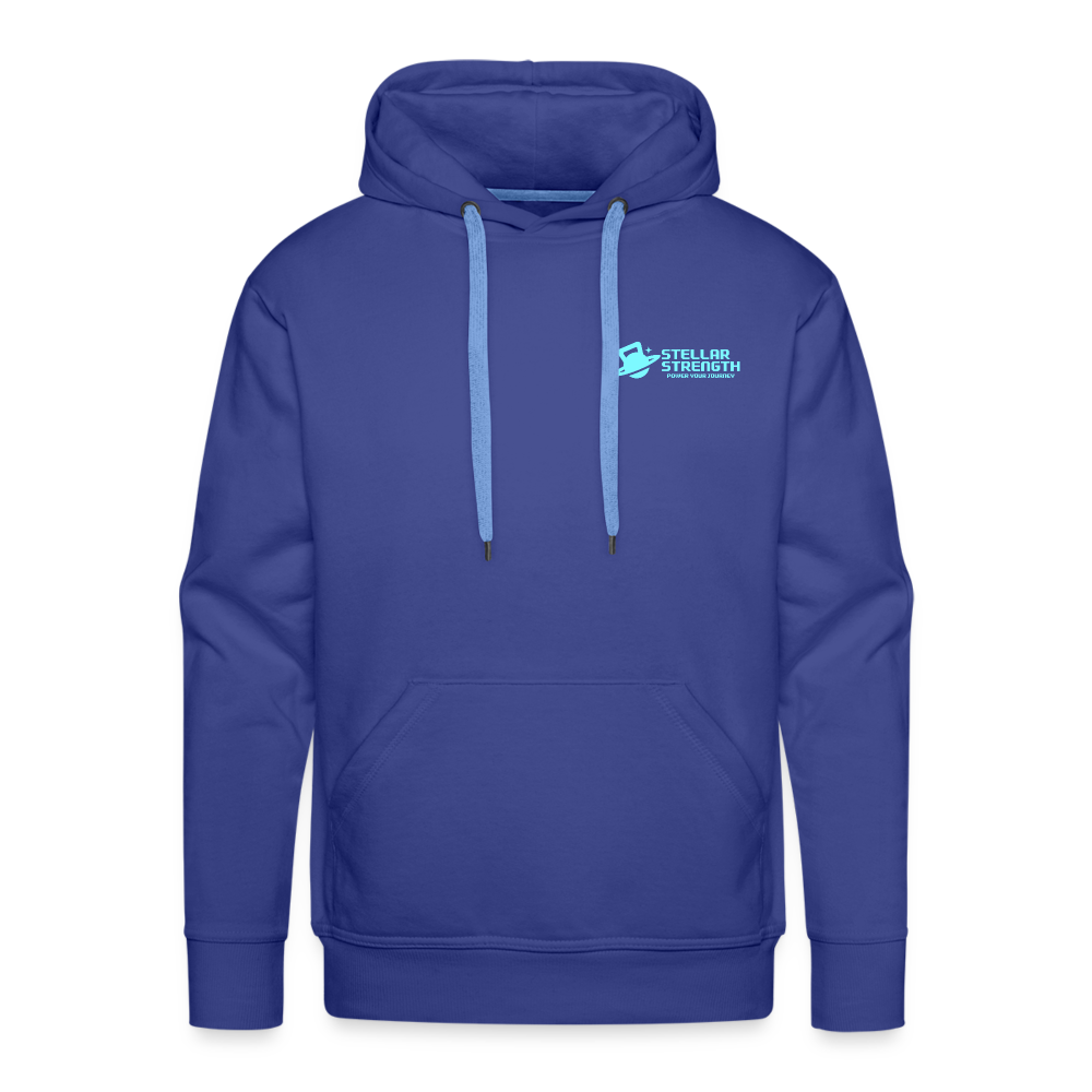 Men’s Platinum edition hoodie - royal blue