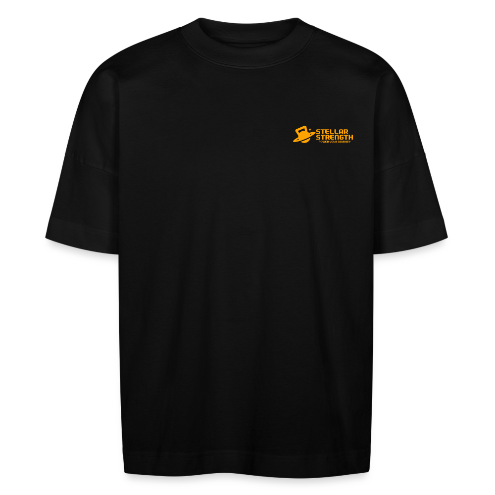 Stellar strength original oversize T-shirt orange - black