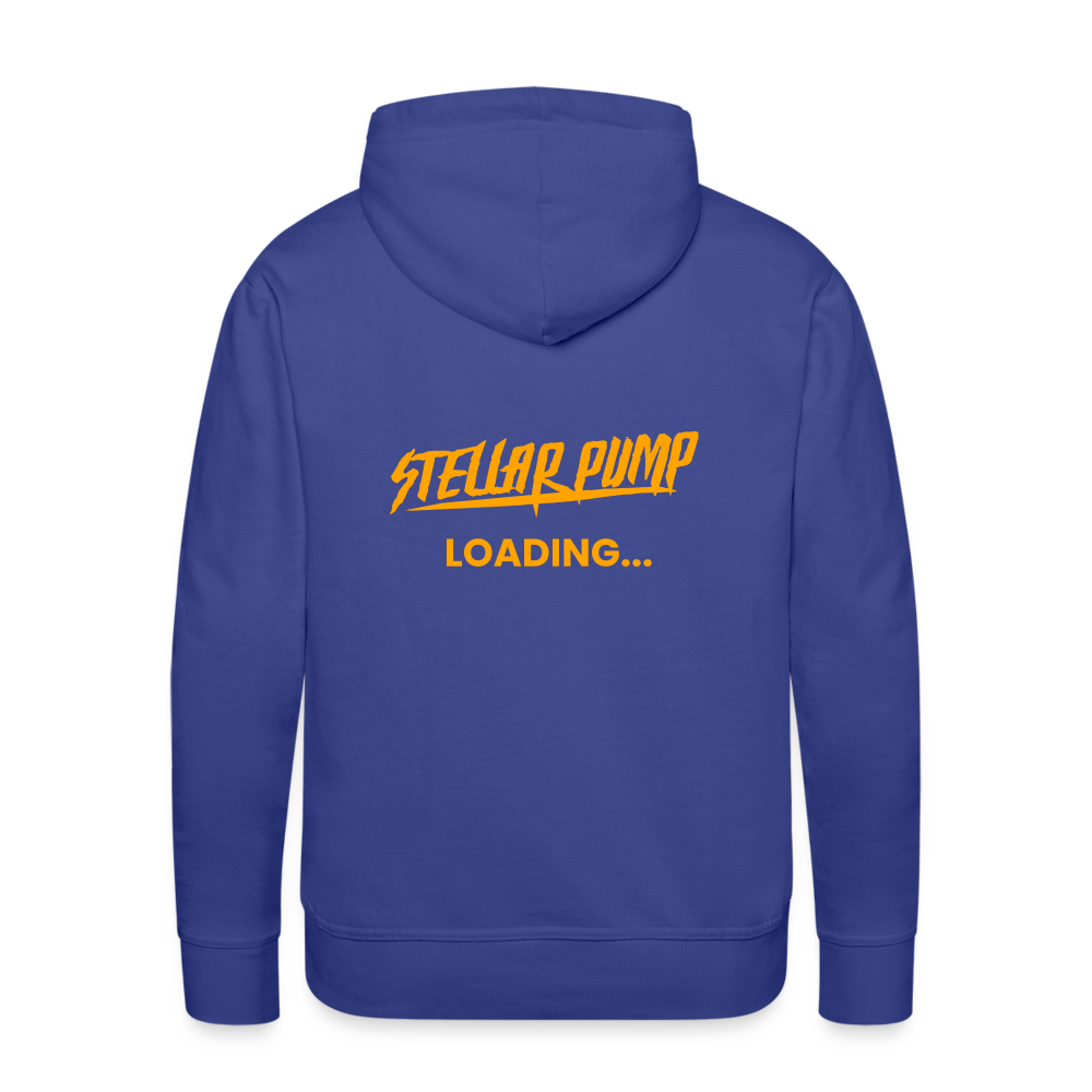 Men’s stellar pump loading Premium Hoodie - royal blue