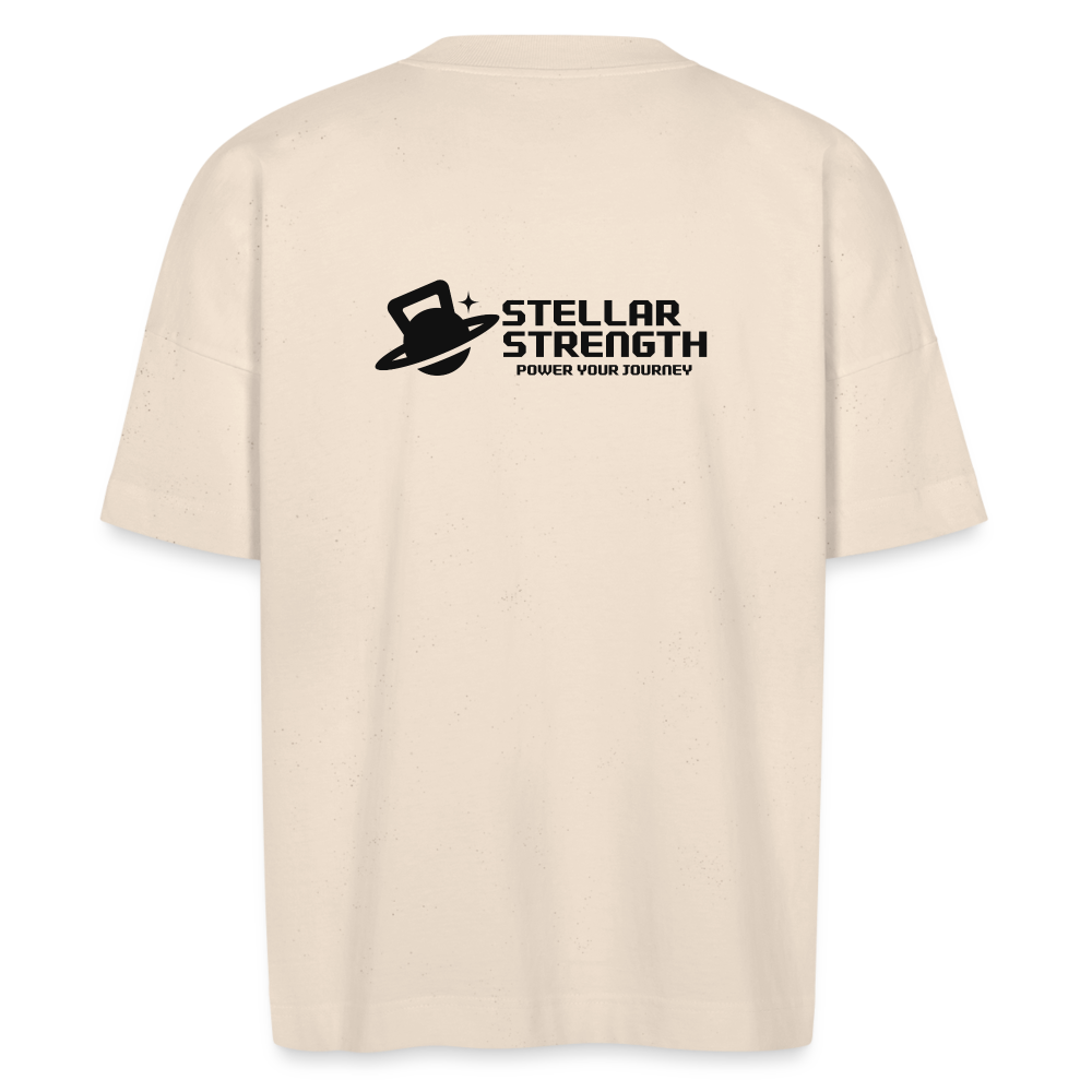 Stellar strength original oversize T-shirt - natural raw