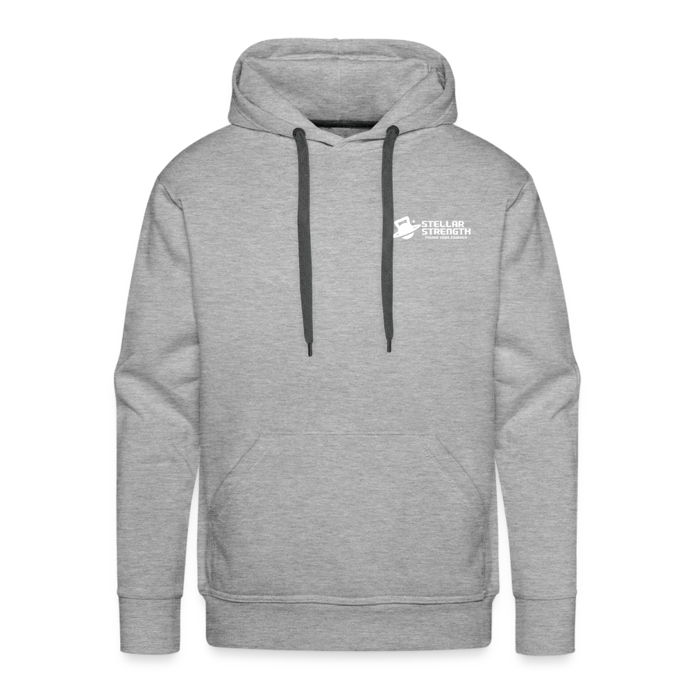 Men’s Platinum edition hoodie - heather grey