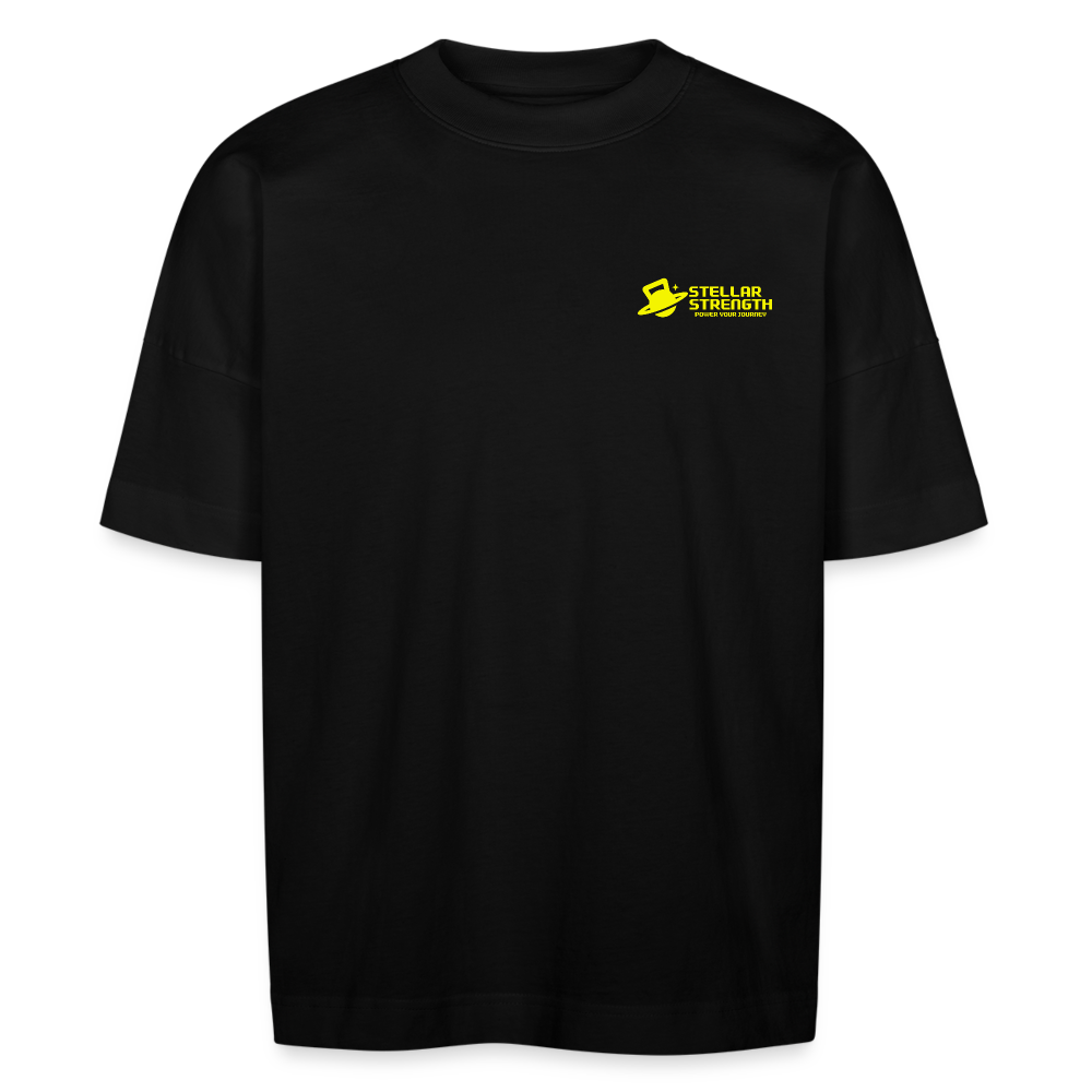 stellar strength platinum edition oversized T-shirt yellow - black
