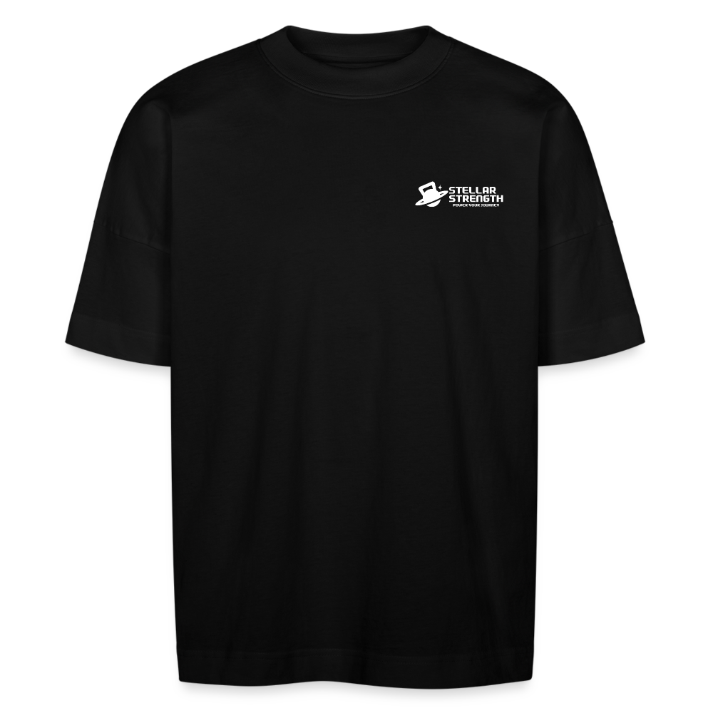 stellar strength platinum edition oversized T-shirt - black