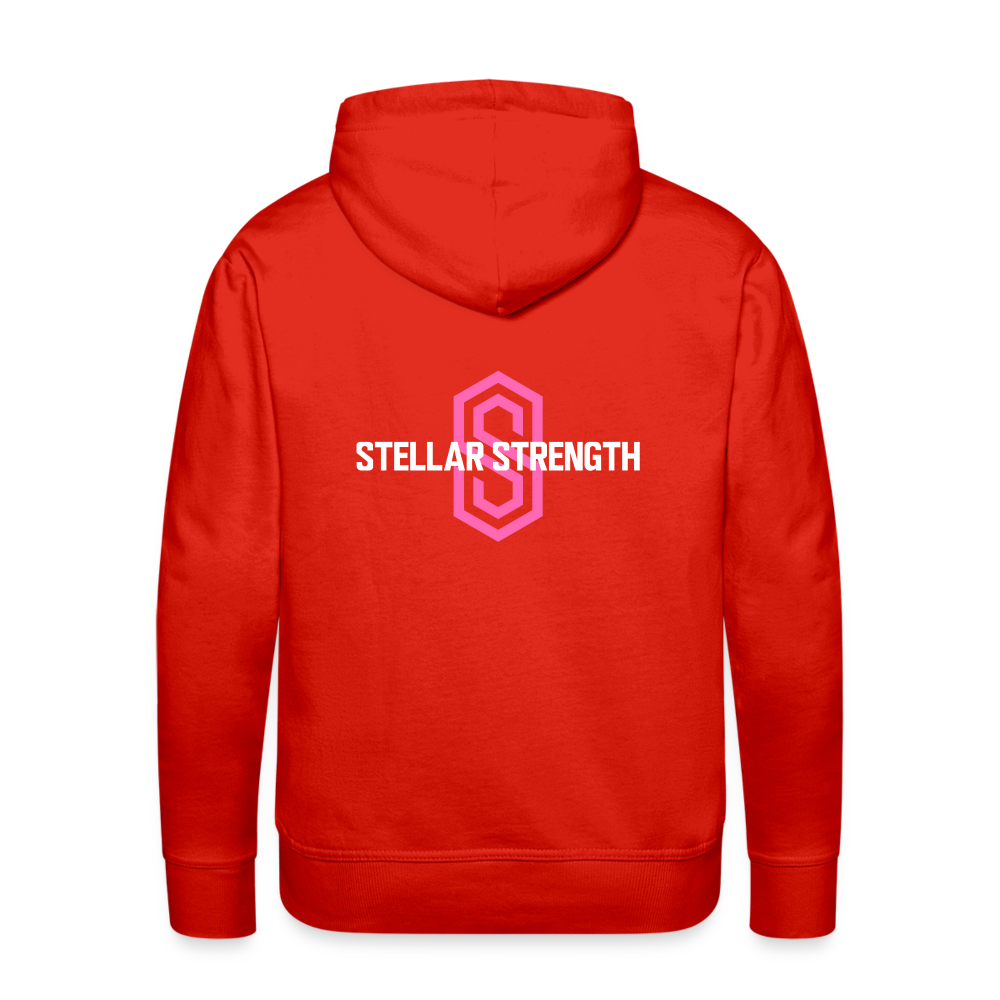 Men’s stellar fusion Premium Hoodie pink - red