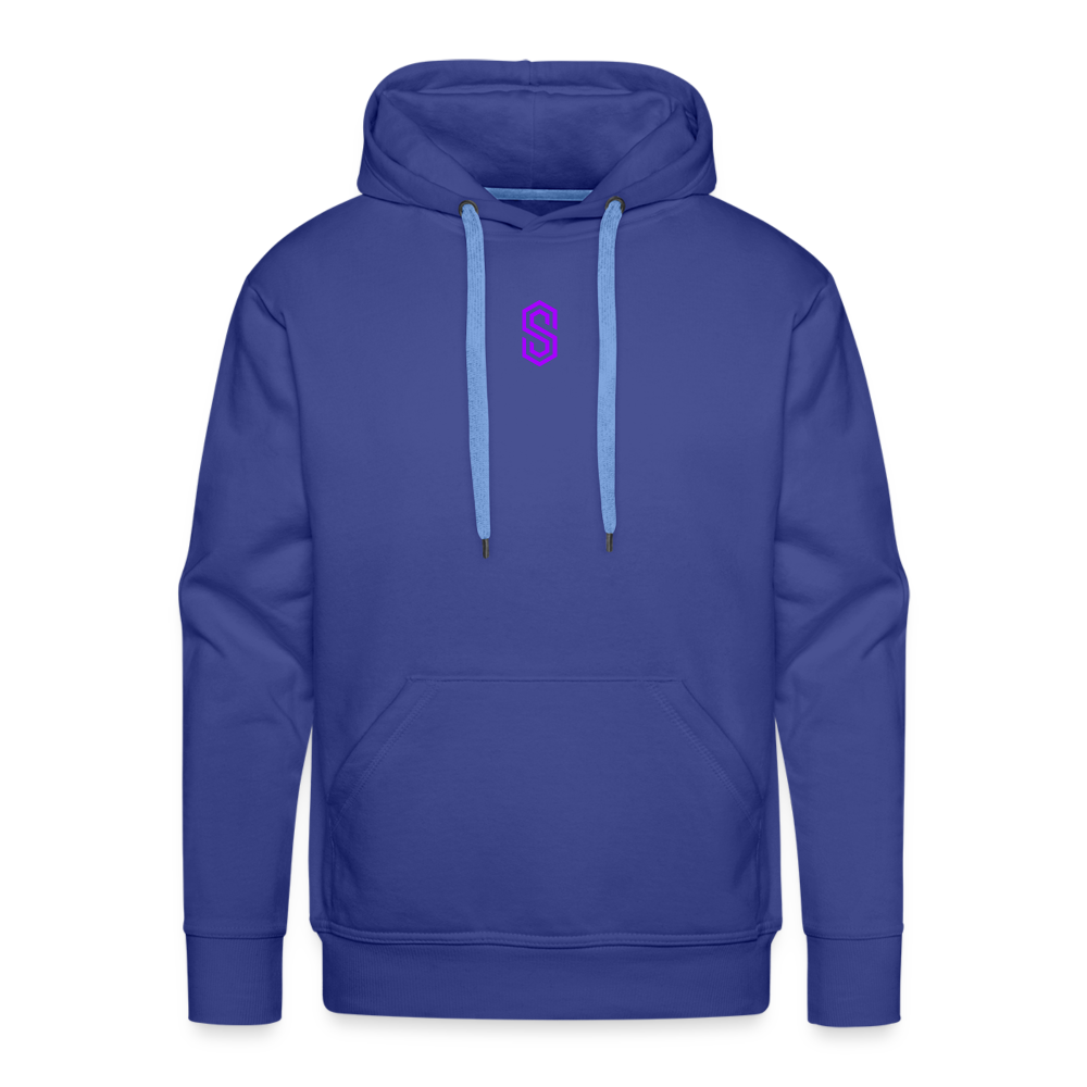 Men’s stellar fusion Premium Hoodie violet - royal blue