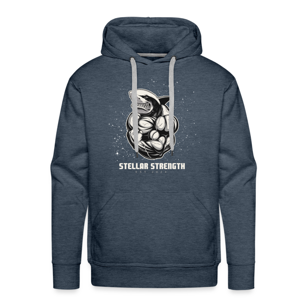 Men’s Premium Hoodie - heather denim