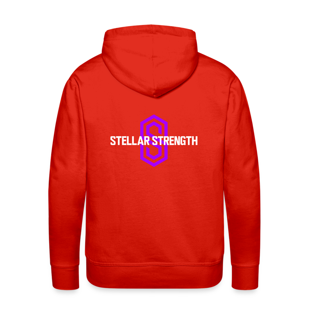 Men’s stellar fusion Premium Hoodie violet - red