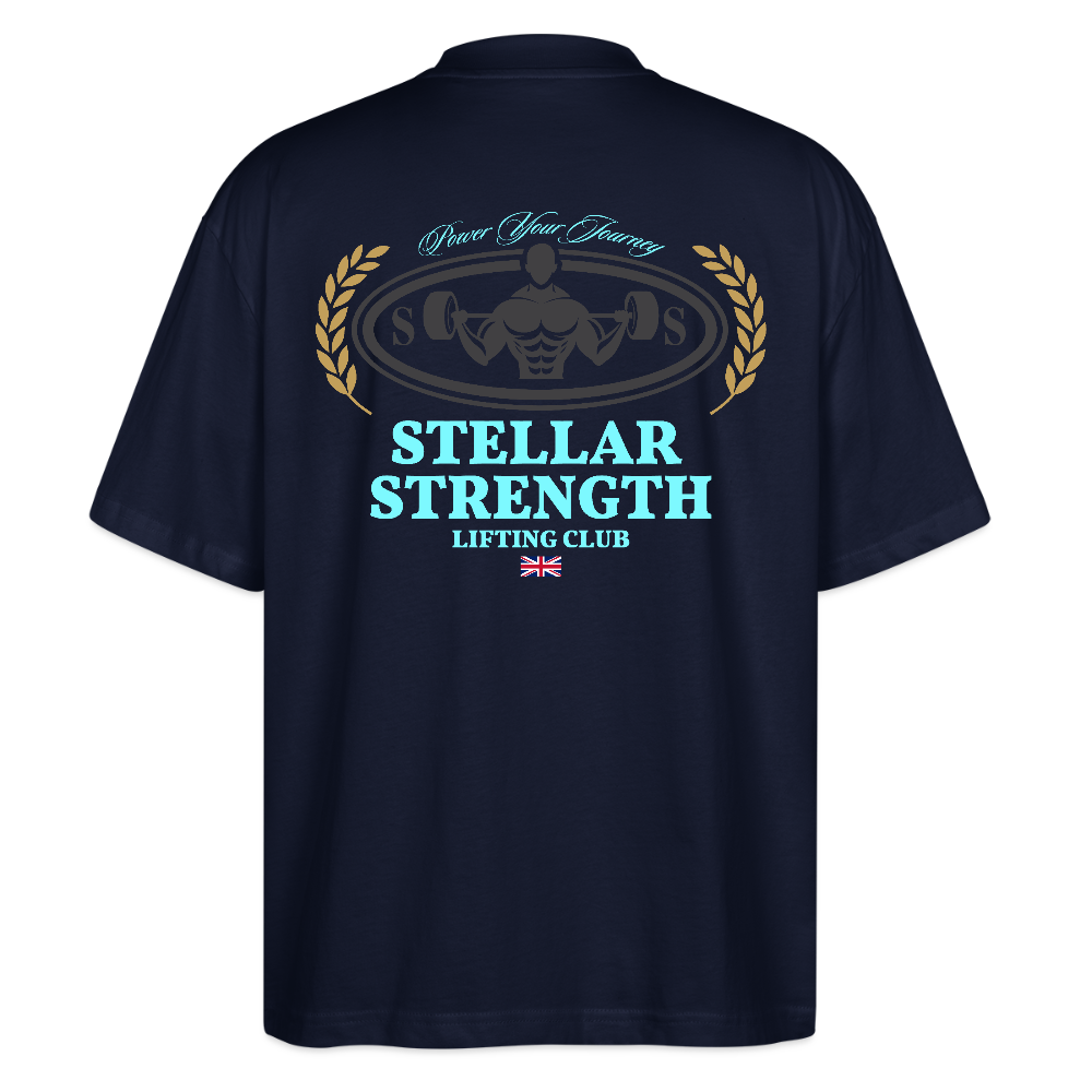 stellar strength classic edition oversized T-shirt blue - navy