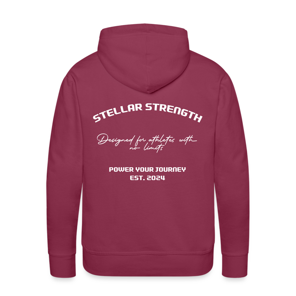 Men’s Platinum edition hoodie - bordeaux