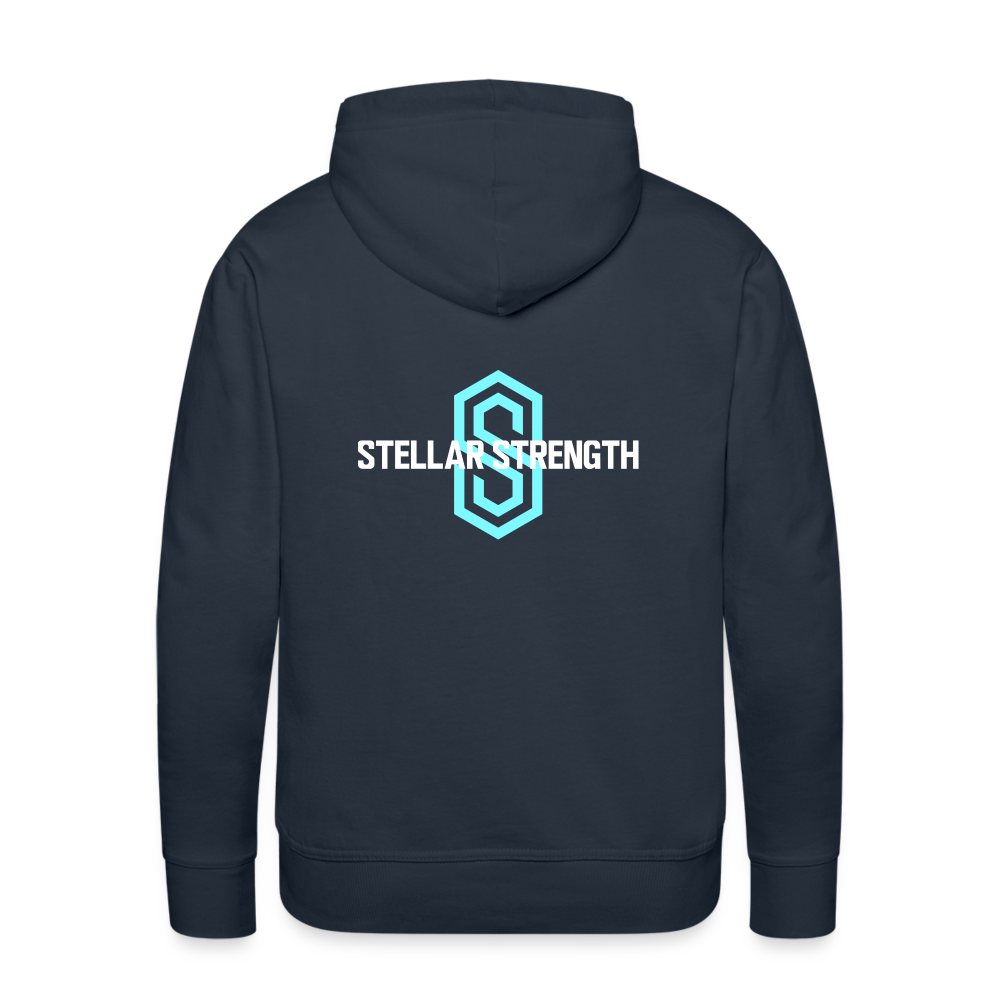 Men’s stellar fusion Premium Hoodie blue - navy