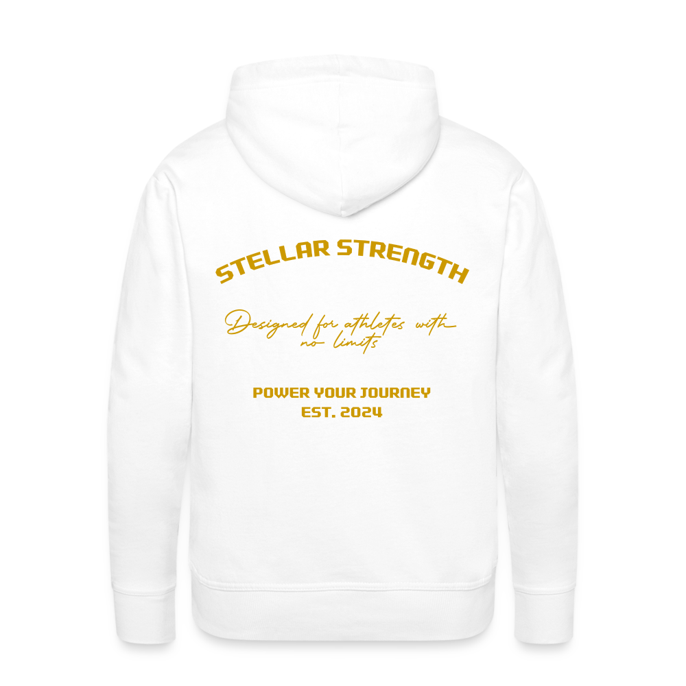 Men’s Platinum edition hoodie - white