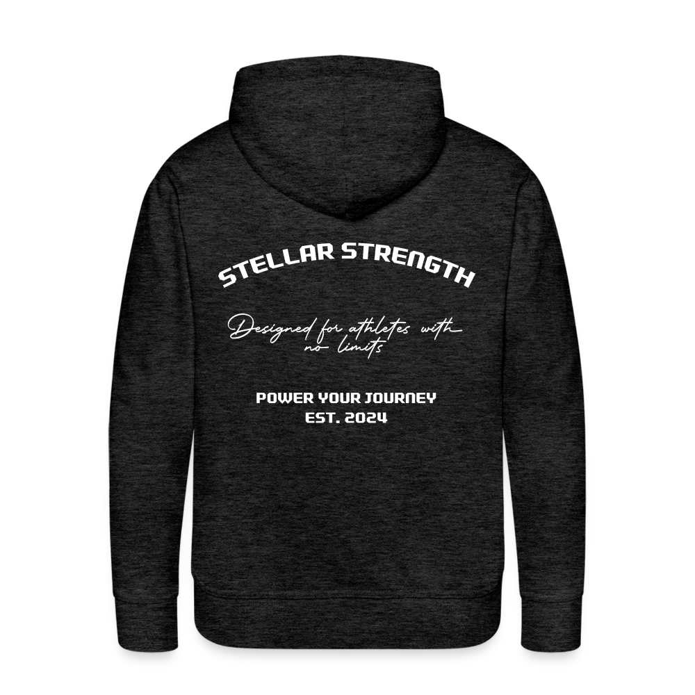 Men’s Platinum edition hoodie - charcoal grey