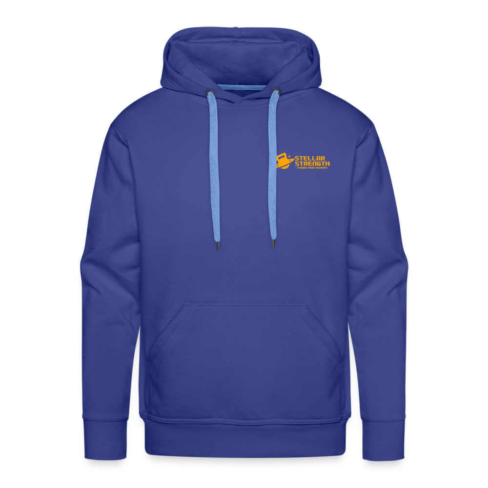 Men’s Platinum edition hoodie - royal blue