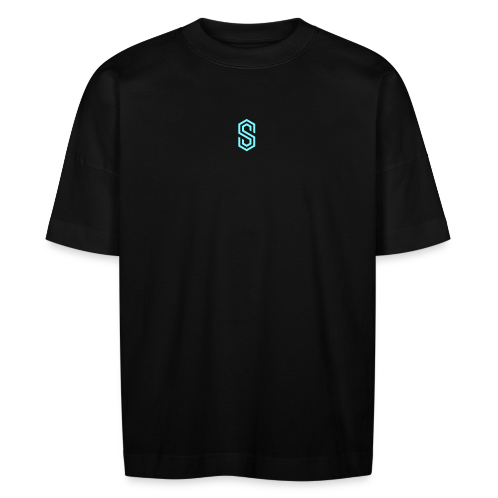 Stanley/Stella BLASTER unisex oversize organic T-shirt - black