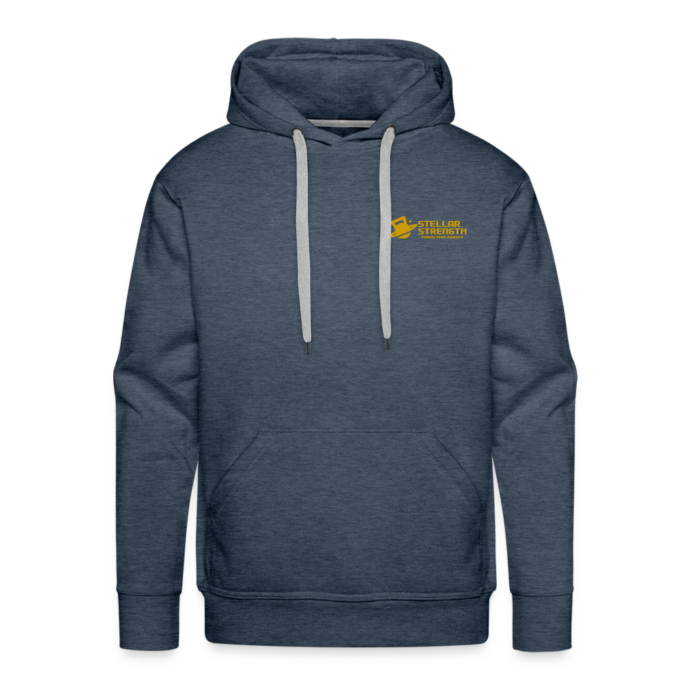 Men’s Platinum edition hoodie - heather denim