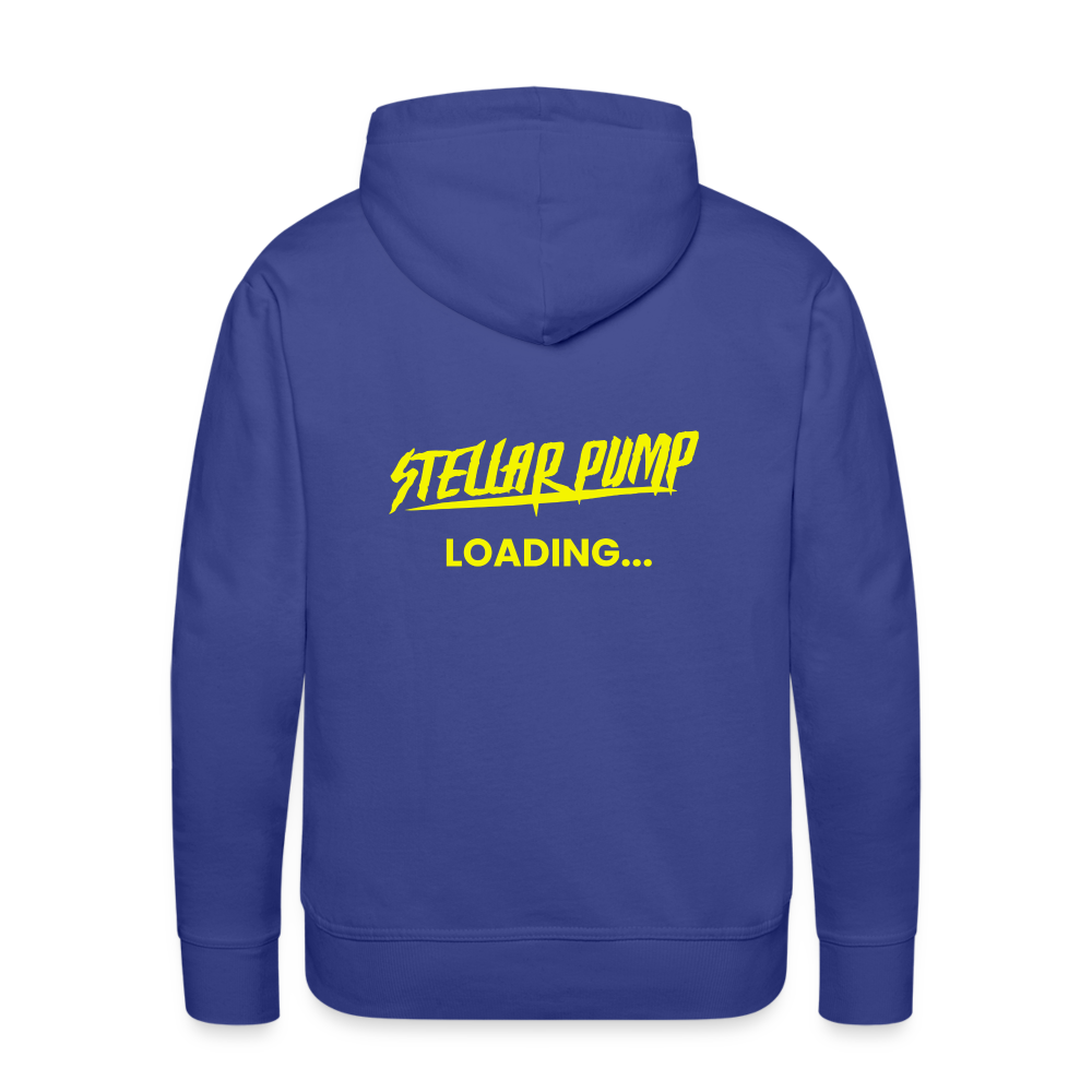 Men’s stellar pump loading Premium Hoodie - royal blue