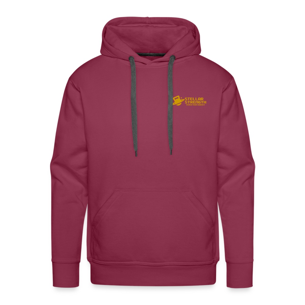 Men’s Platinum edition hoodie - bordeaux
