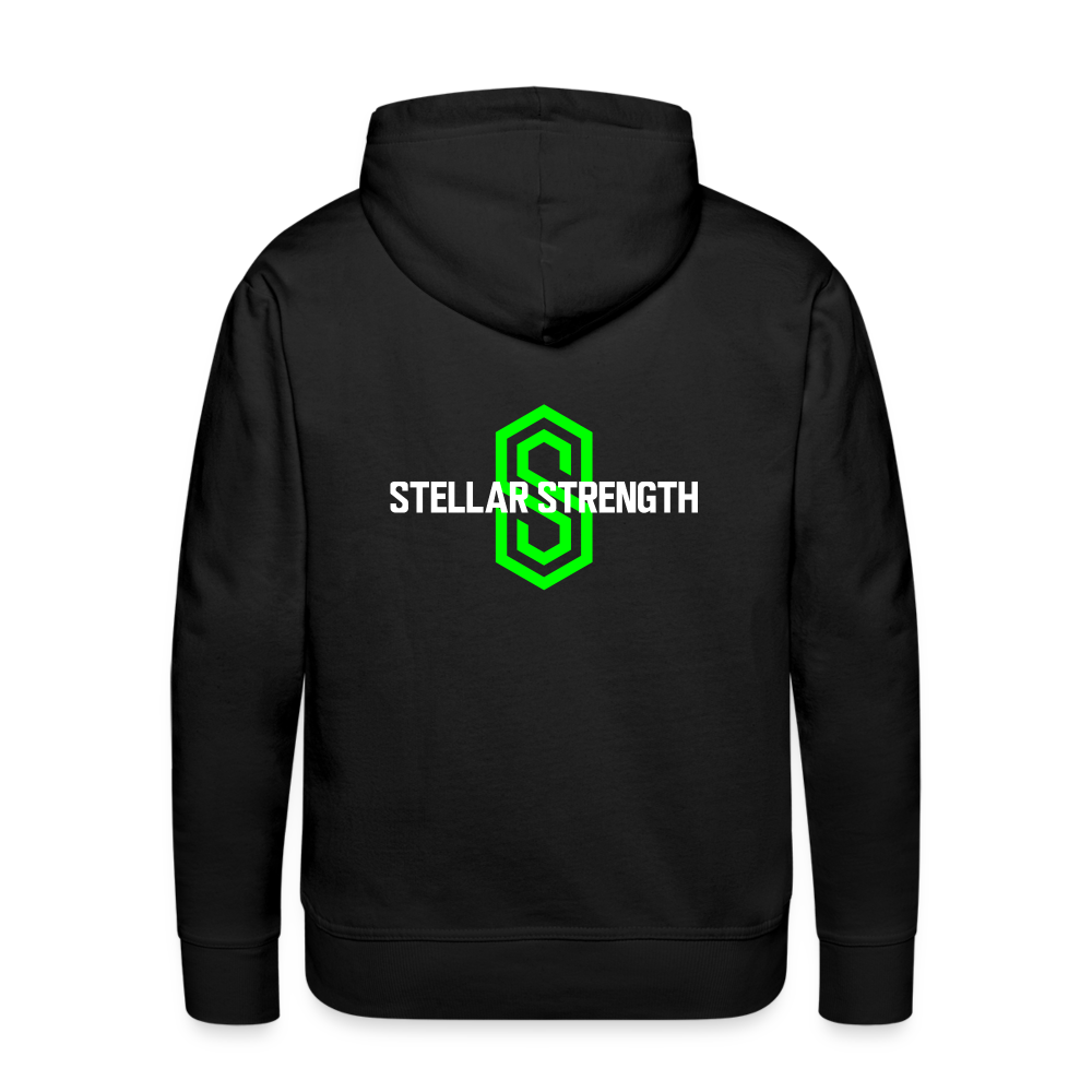 Men’s stellar fusion Premium Hoodie green - black