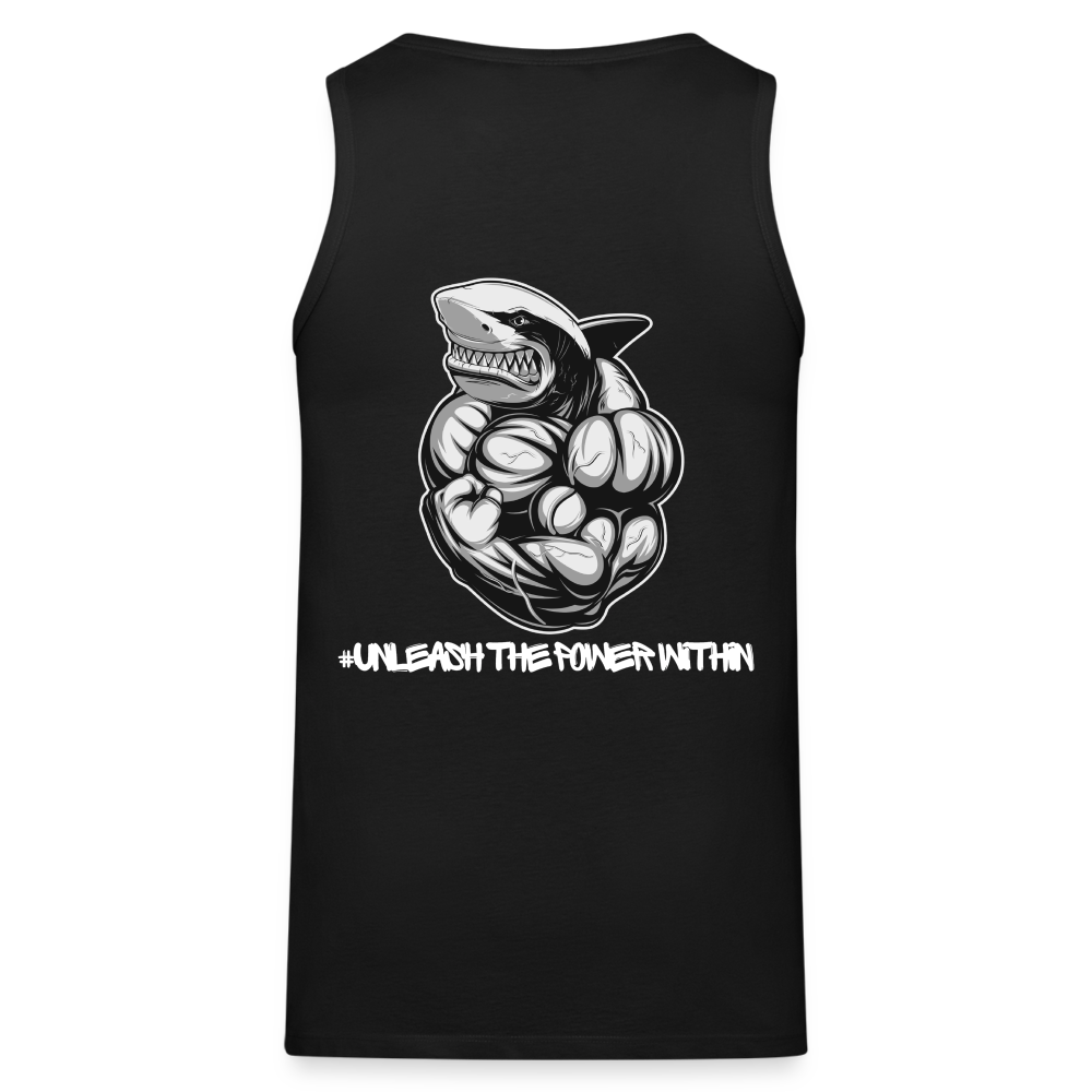 Men’s Premium Tank Top unleash the power within - black
