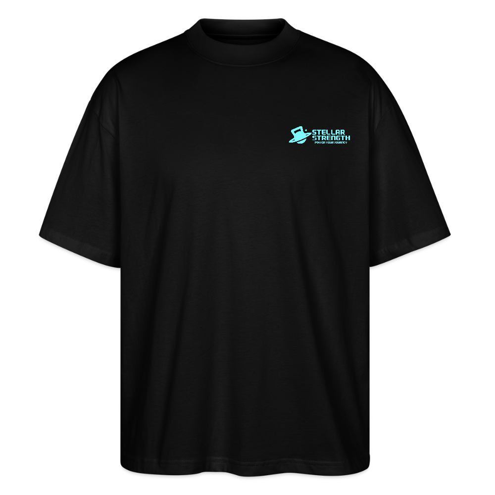 stellar strength classic edition oversized T-shirt blue - black