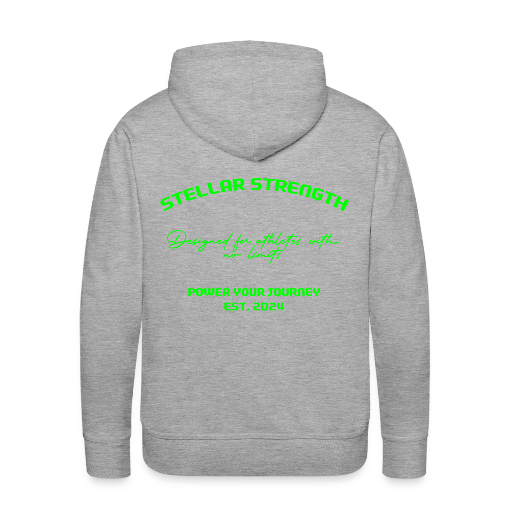Men’s Platinum edition hoodie - heather grey
