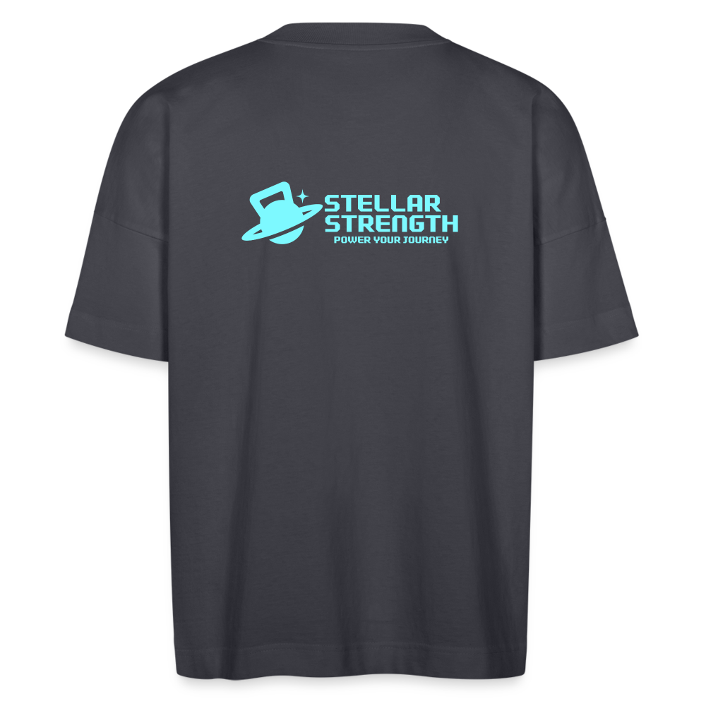 Stellar strength original oversize T-shirt blue - indigo blue