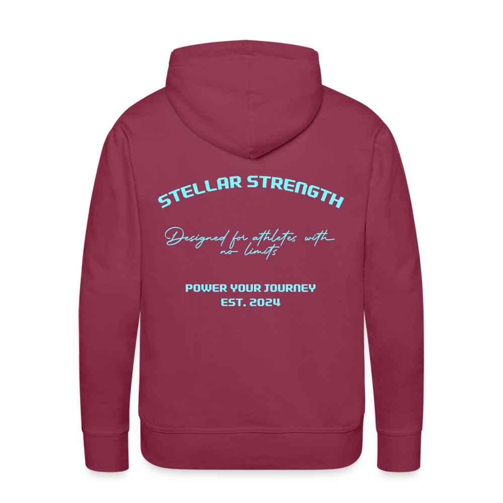 Men’s Platinum edition hoodie - bordeaux
