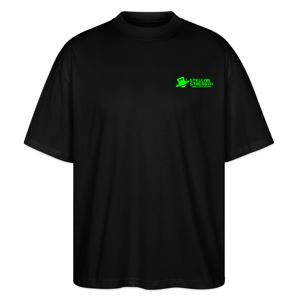 stellar strength classic edition oversized T-shirt green - black