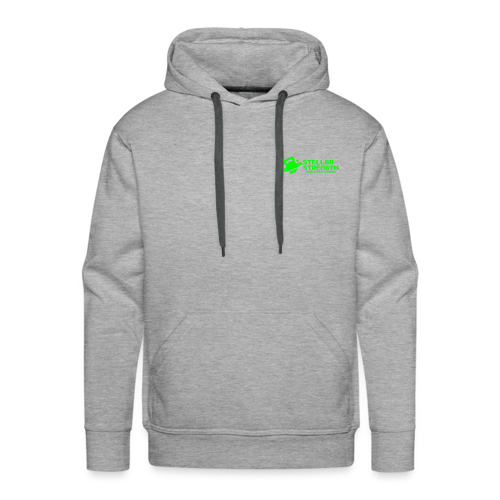 Men’s Platinum edition hoodie - heather grey
