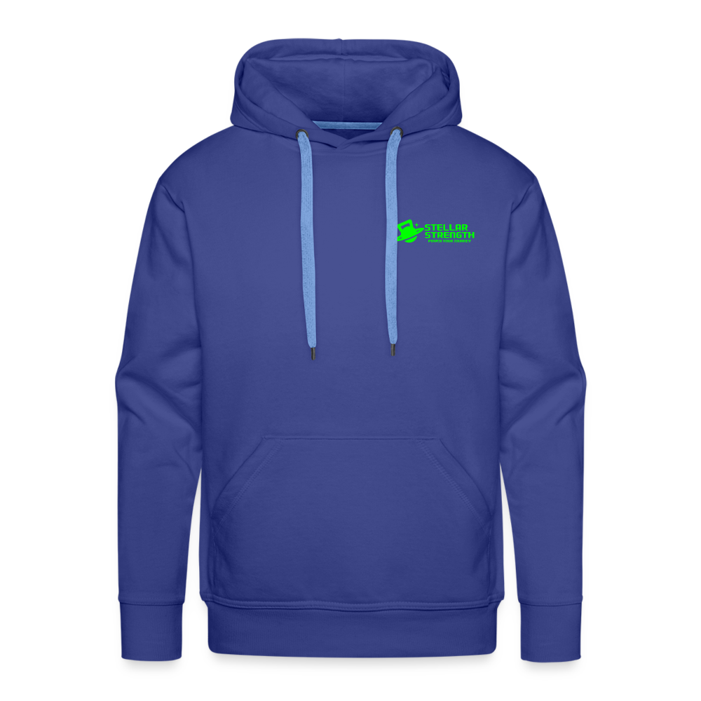 Men’s Platinum edition hoodie - royal blue