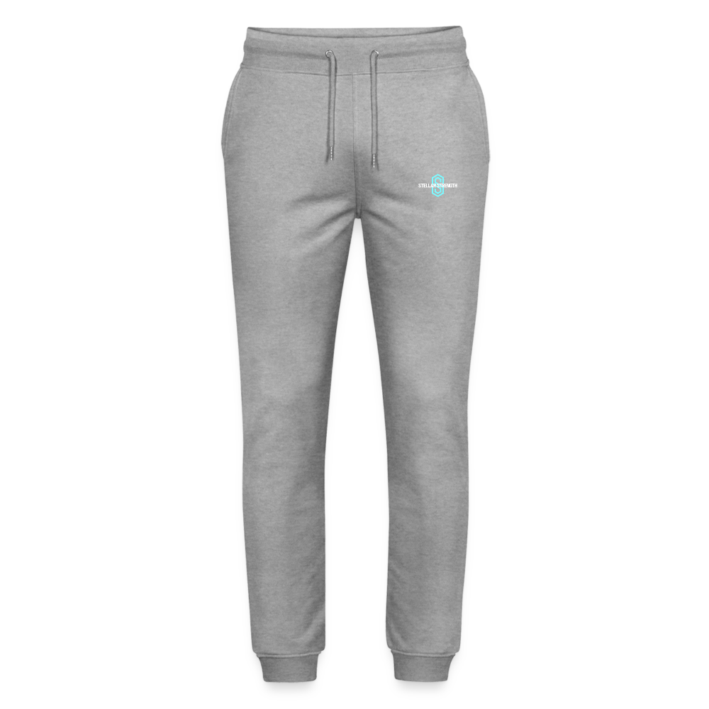 stellar fusion joggers blue - heather grey