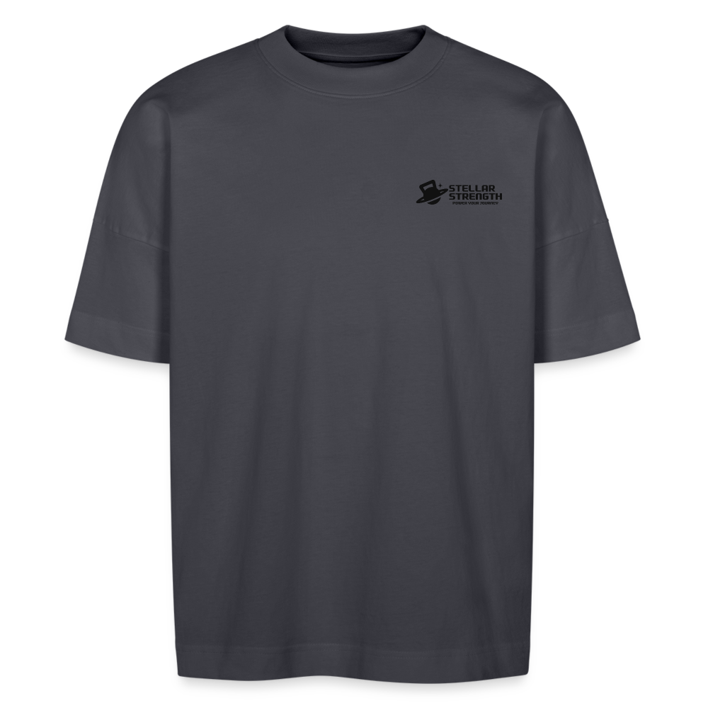 stellar strength classic edition oversized T-shirt black - indigo blue