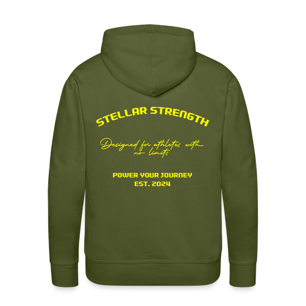 Men’s Platinum edition hoodie - olive green