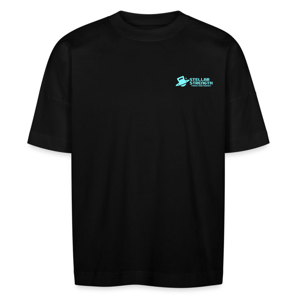 Stellar strength original oversize T-shirt blue - black