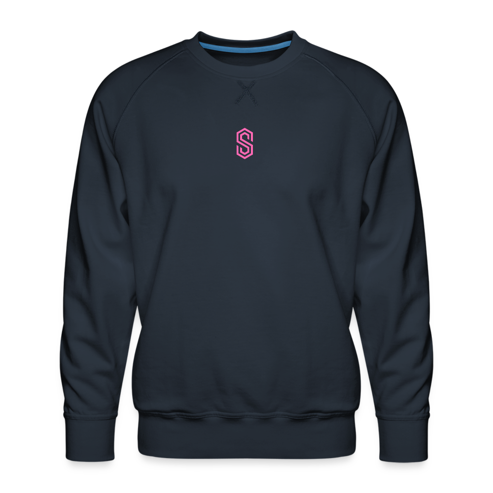 stellar fusion Premium Sweatshirt pink - navy