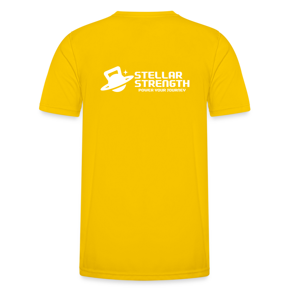Men's Functional T-Shirt - egg yellow