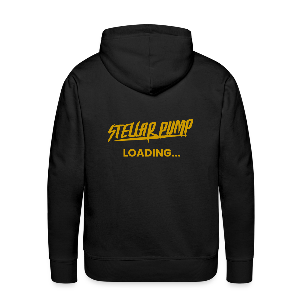 Men’s stellar pump loading Premium Hoodie - black