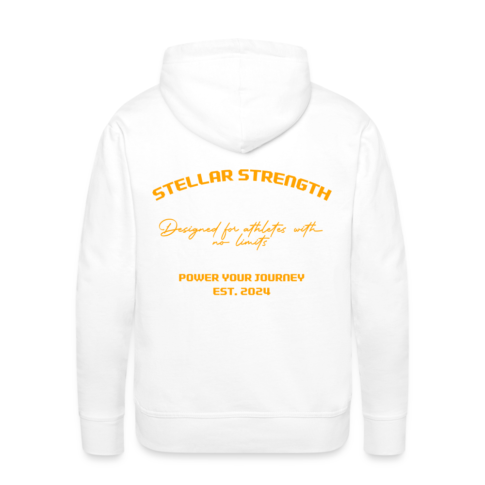 Men’s Platinum edition hoodie - white