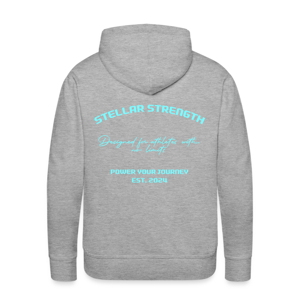 Men’s Platinum edition hoodie - heather grey